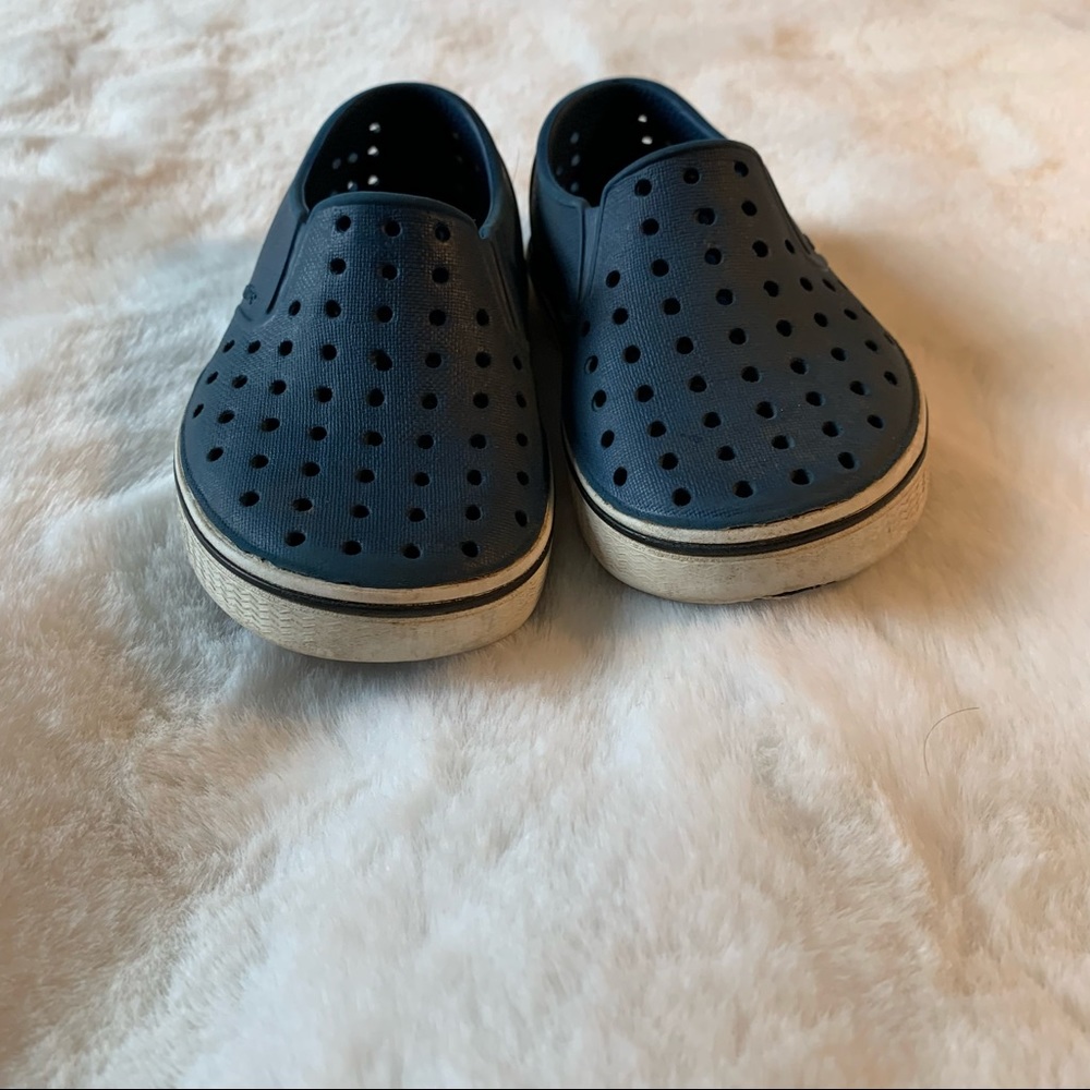 Native Shoes Jefferson Regatta Blue/ Shell White Size 8 Outdoor Waterproof Play
